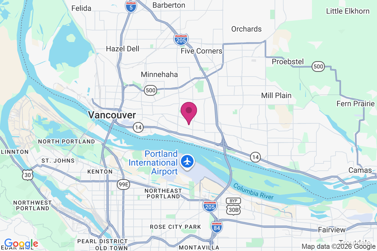 McLoughlin Heights map