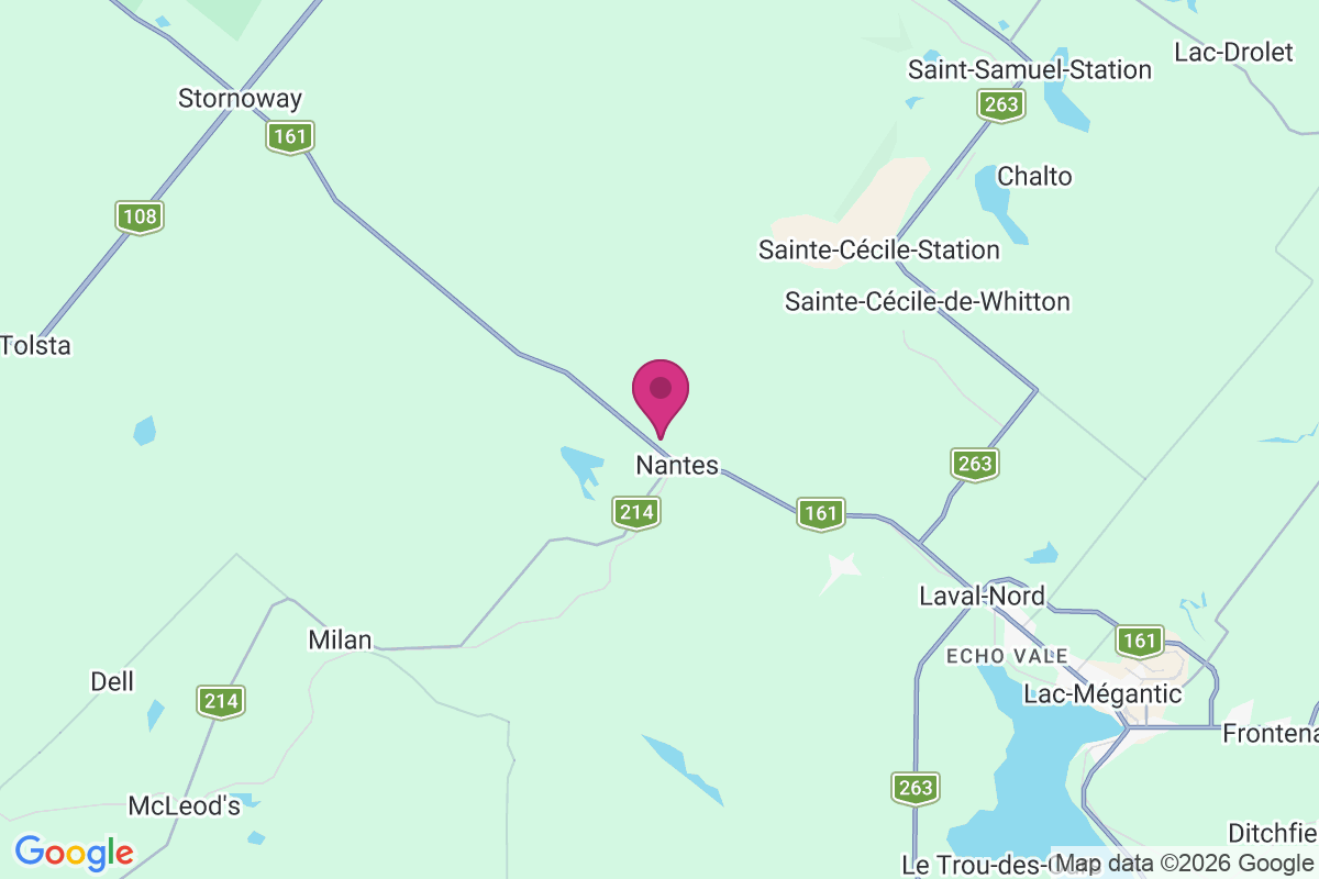 Frontenac map