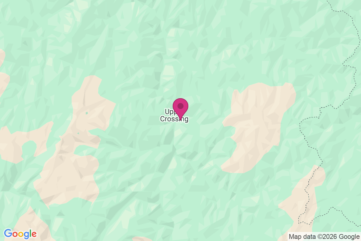 Upper Crossing map