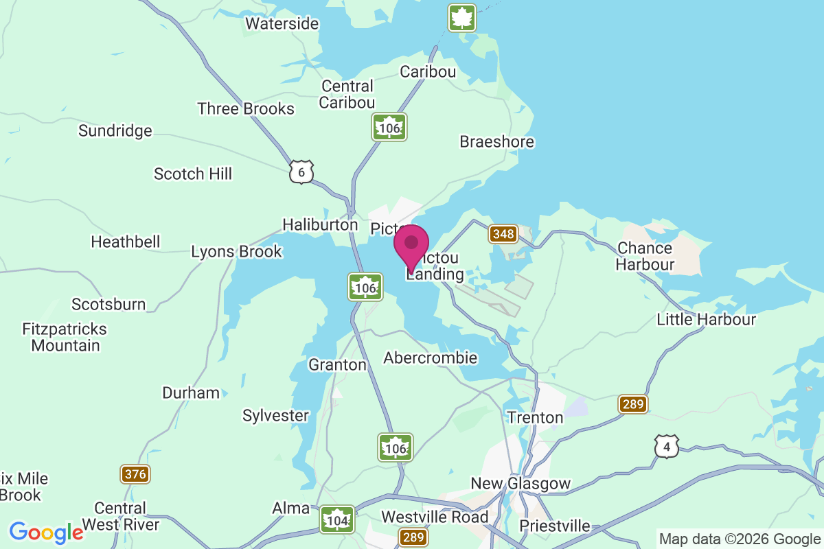 Pictou map