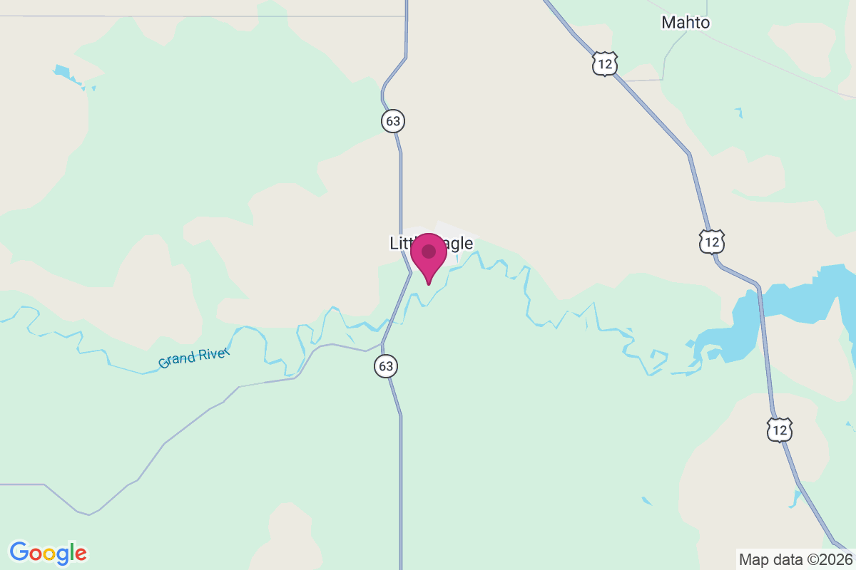 Little Eagle map
