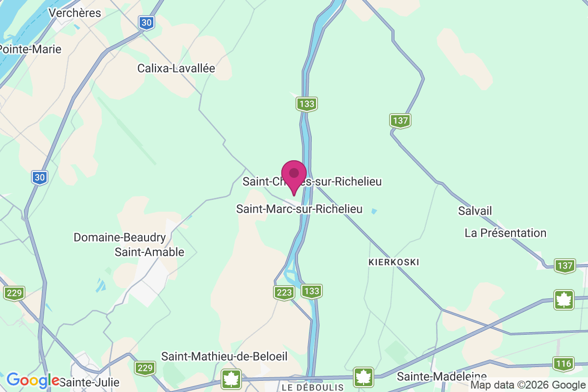Saint-Marc-sur-Richelieu map