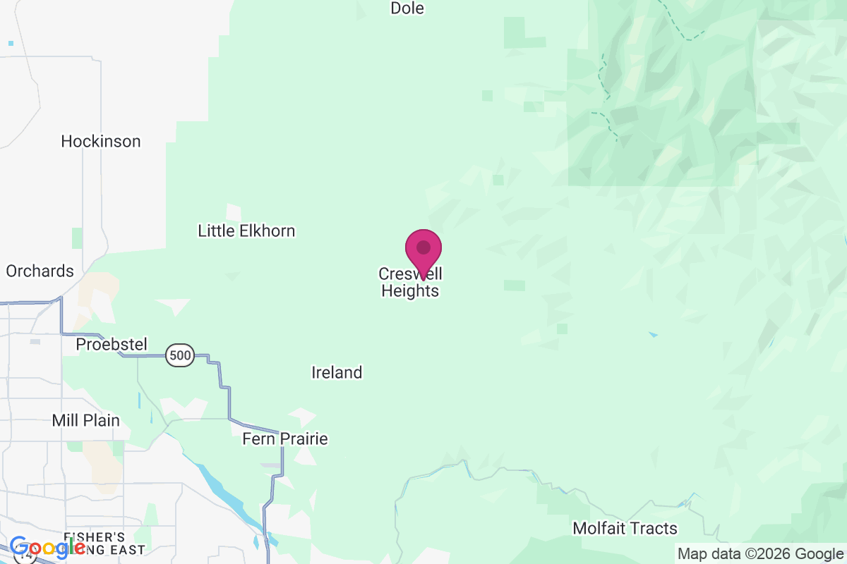 Creswell Heights map