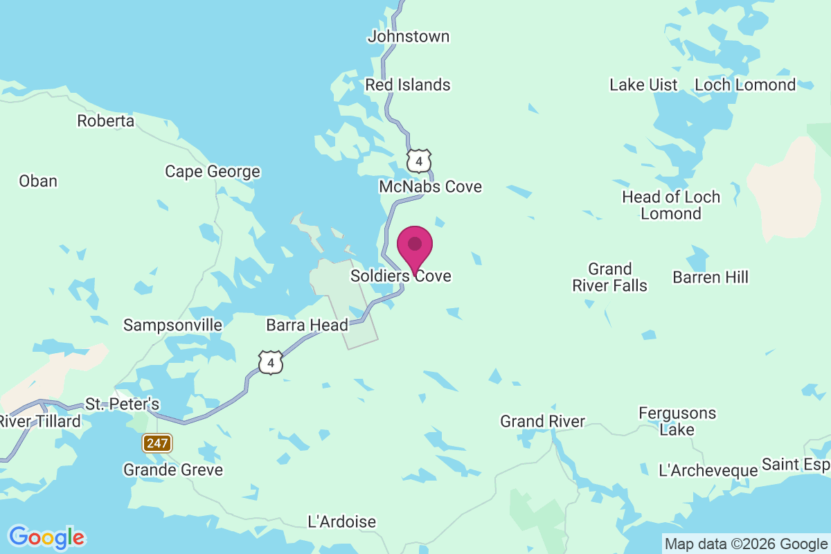 Soldier Cove map