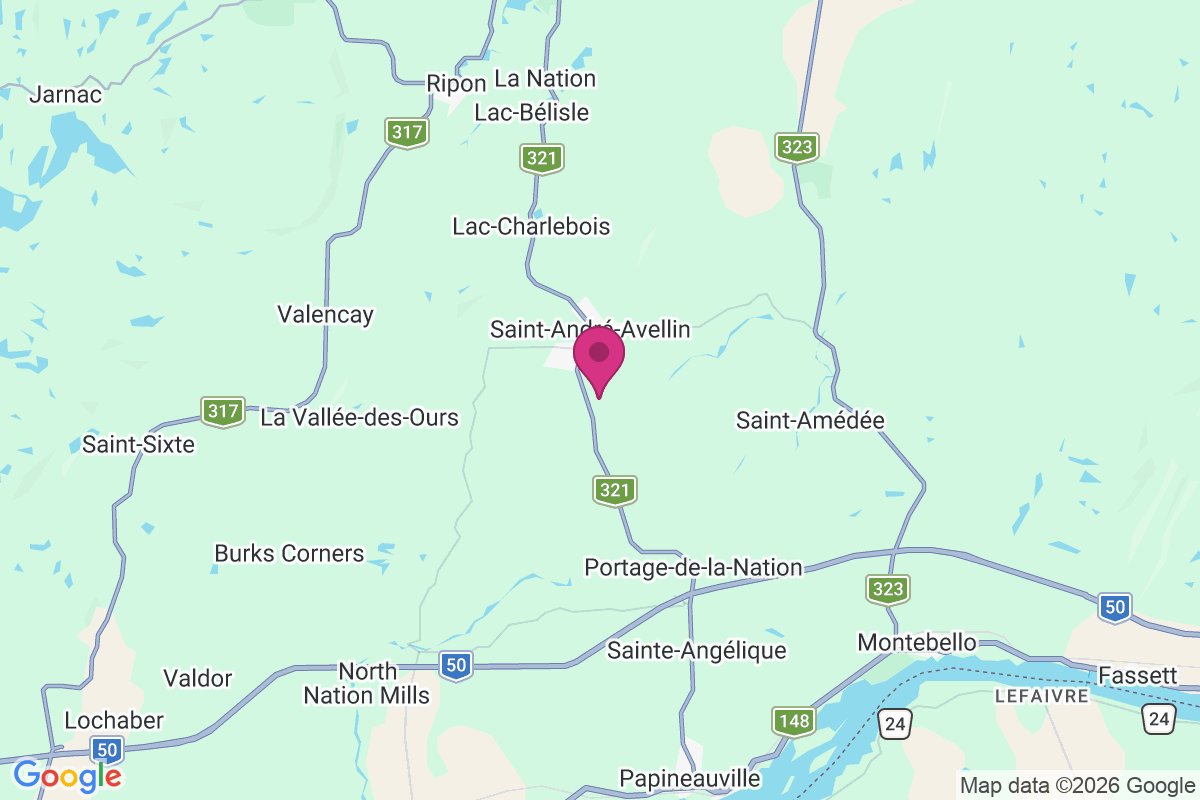 Saint-Andre-Avellin map