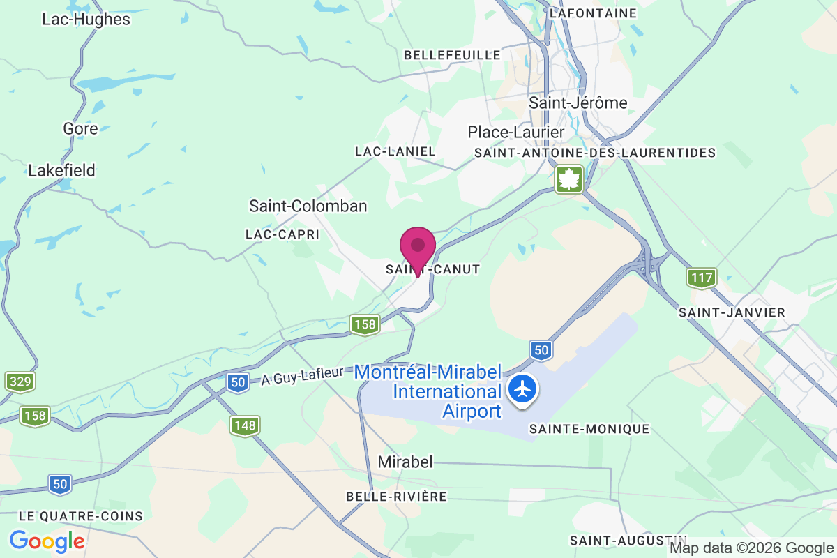 Saint-Canut map
