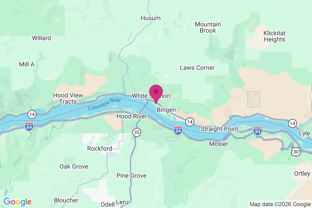 White Salmon map
