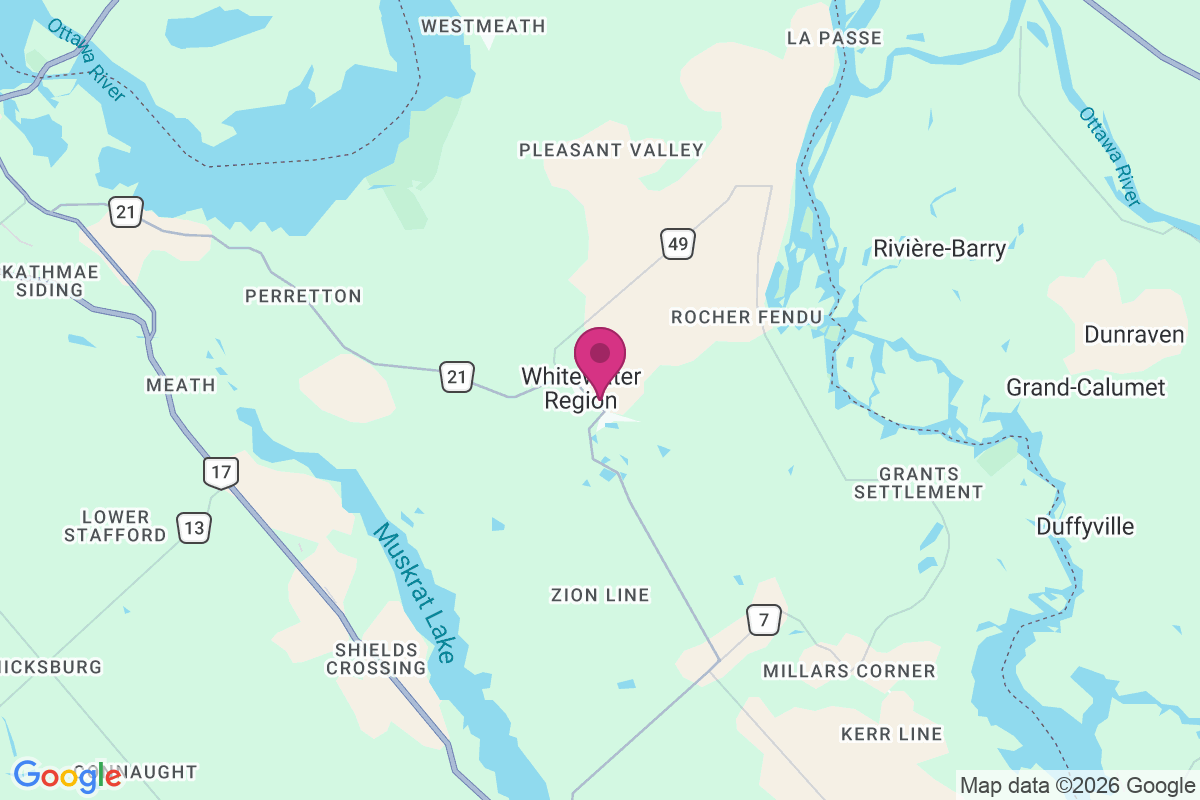 Beachburg map