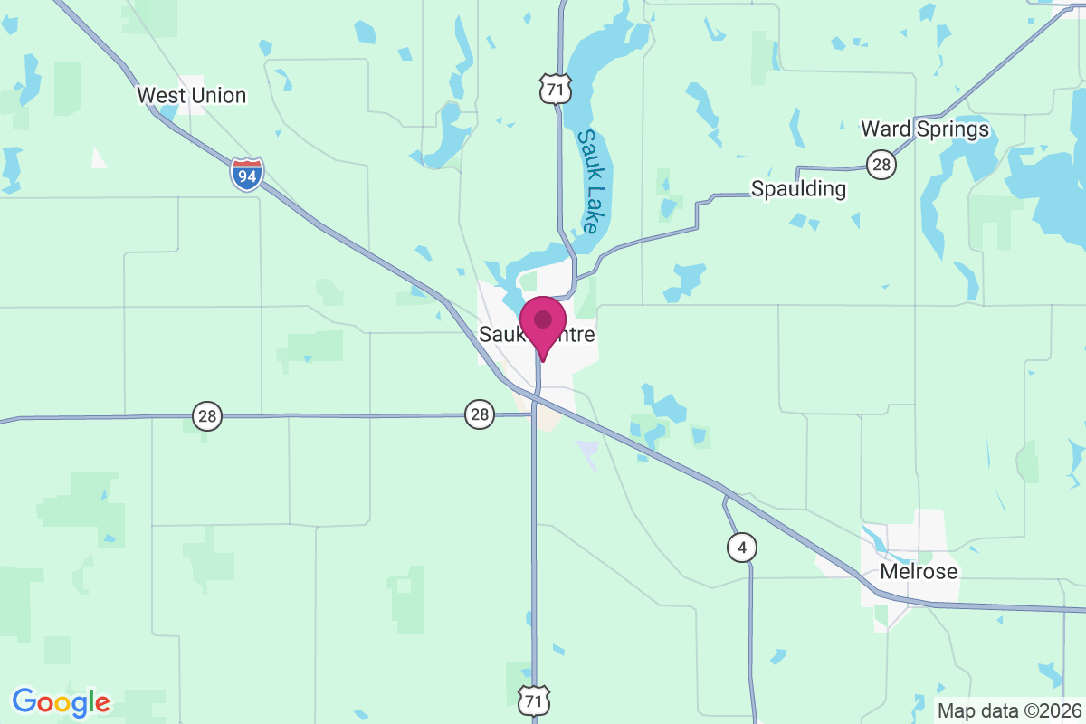 Sauk Centre map