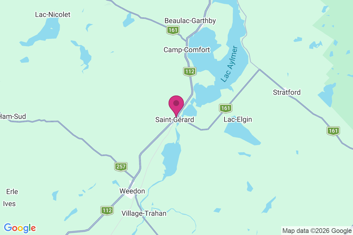 Saint-Gerard map
