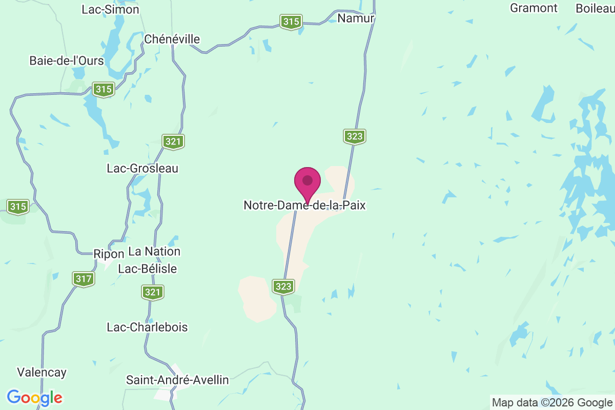 Notre-dame-de-la-paix map