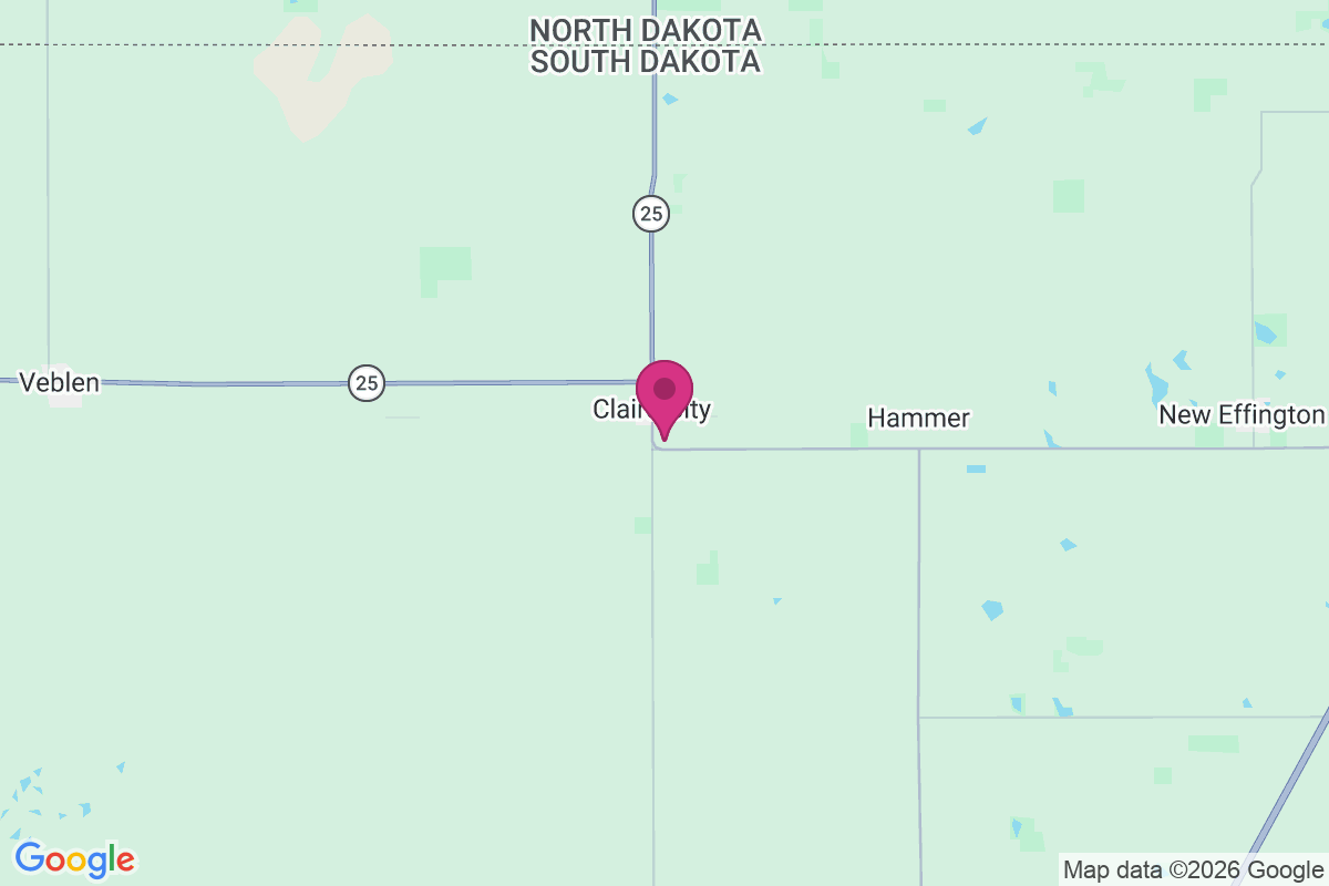 Claire City map