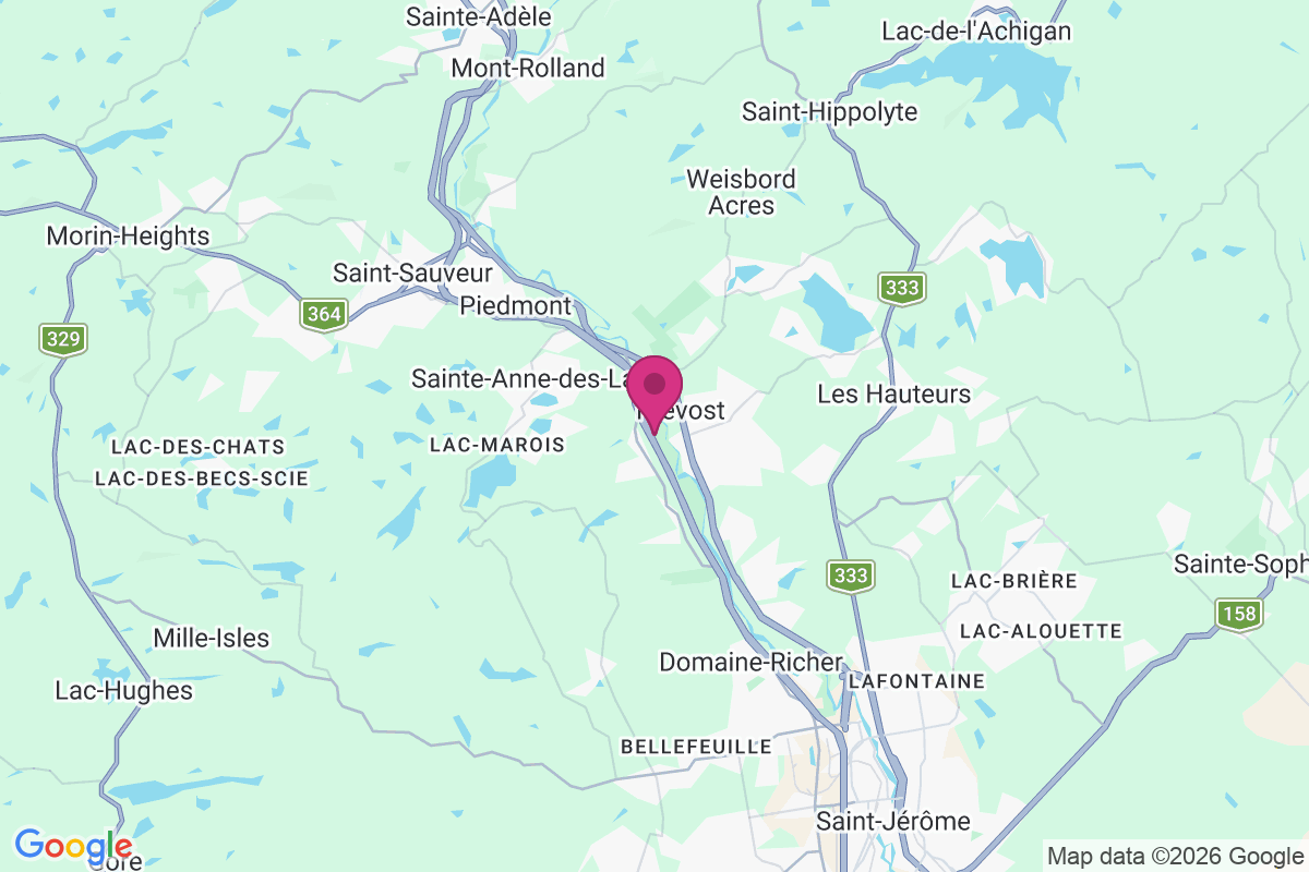 Shawbridge map
