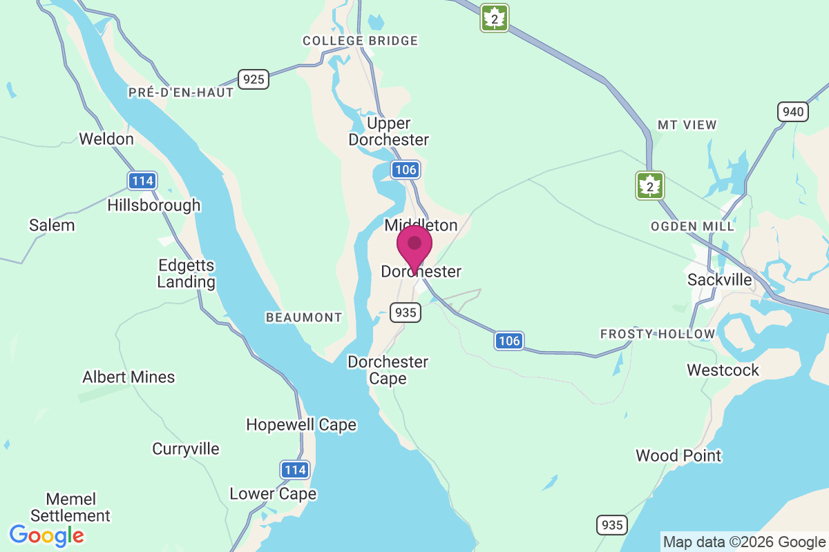 Dorchester map