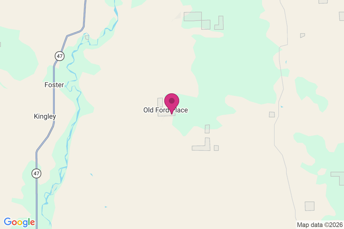 Old Ford Place map