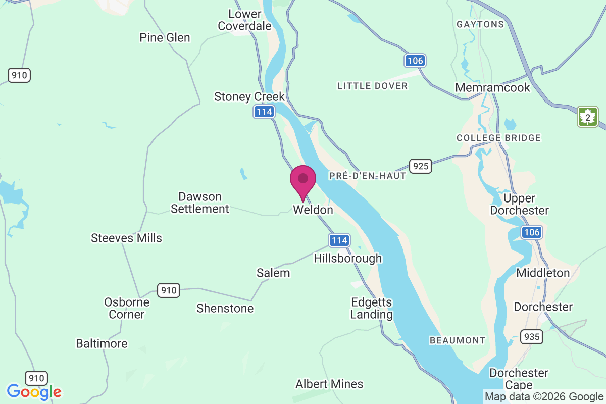Welden map