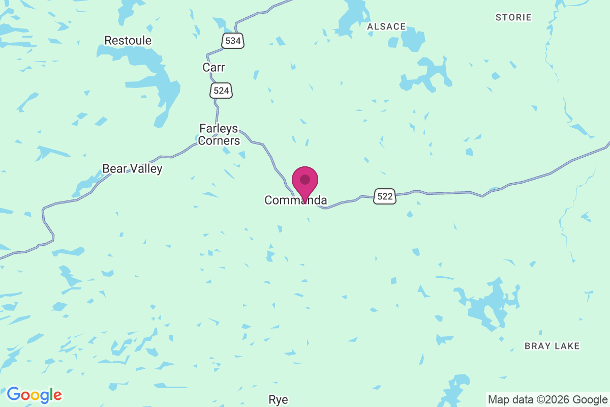 Commanda map