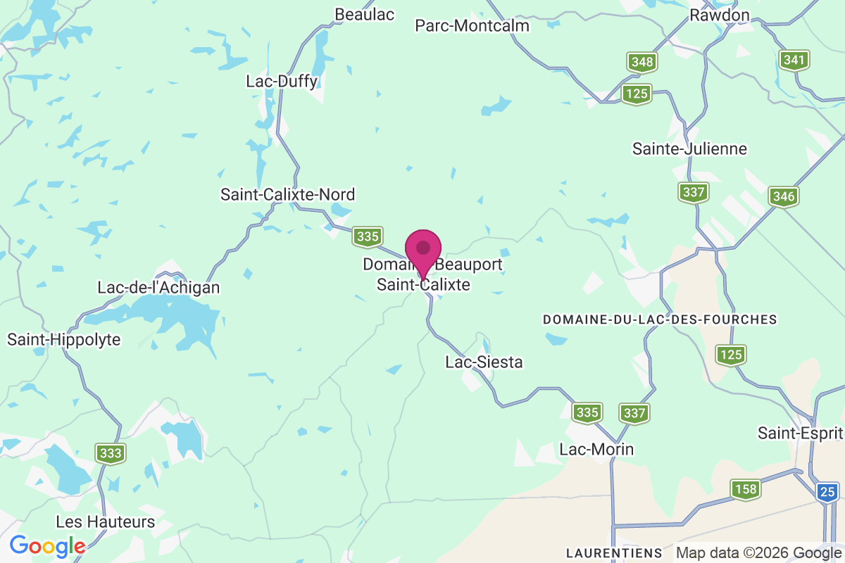Saint-Calixte-de-Kilkenny map