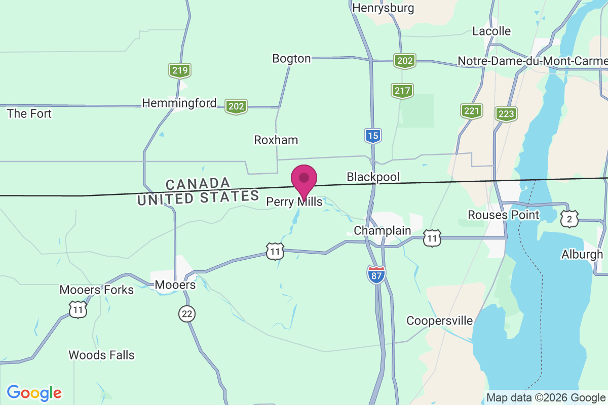 Perry Mills map