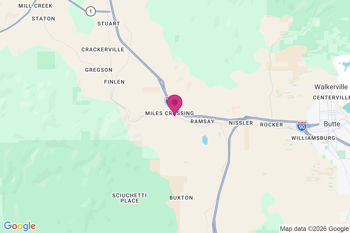 Miles Crossing map