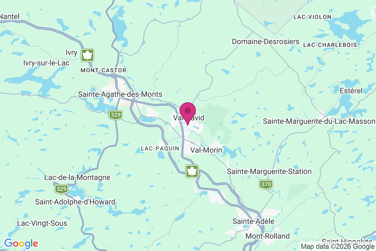 Sainte-lucie-des-laurentides map