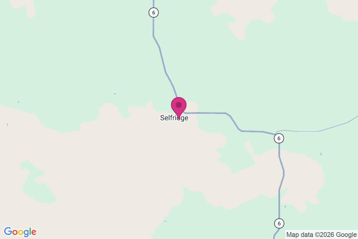 Selfridge map