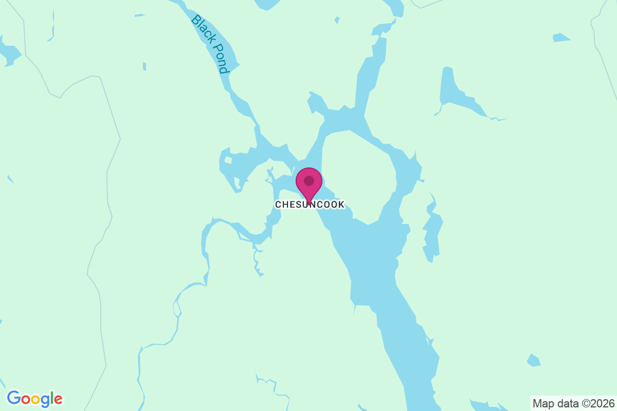 Chesuncook map