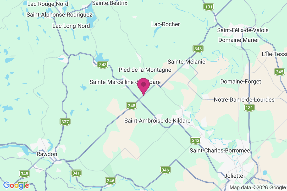 Saint-Ambroise-de-Kildare map