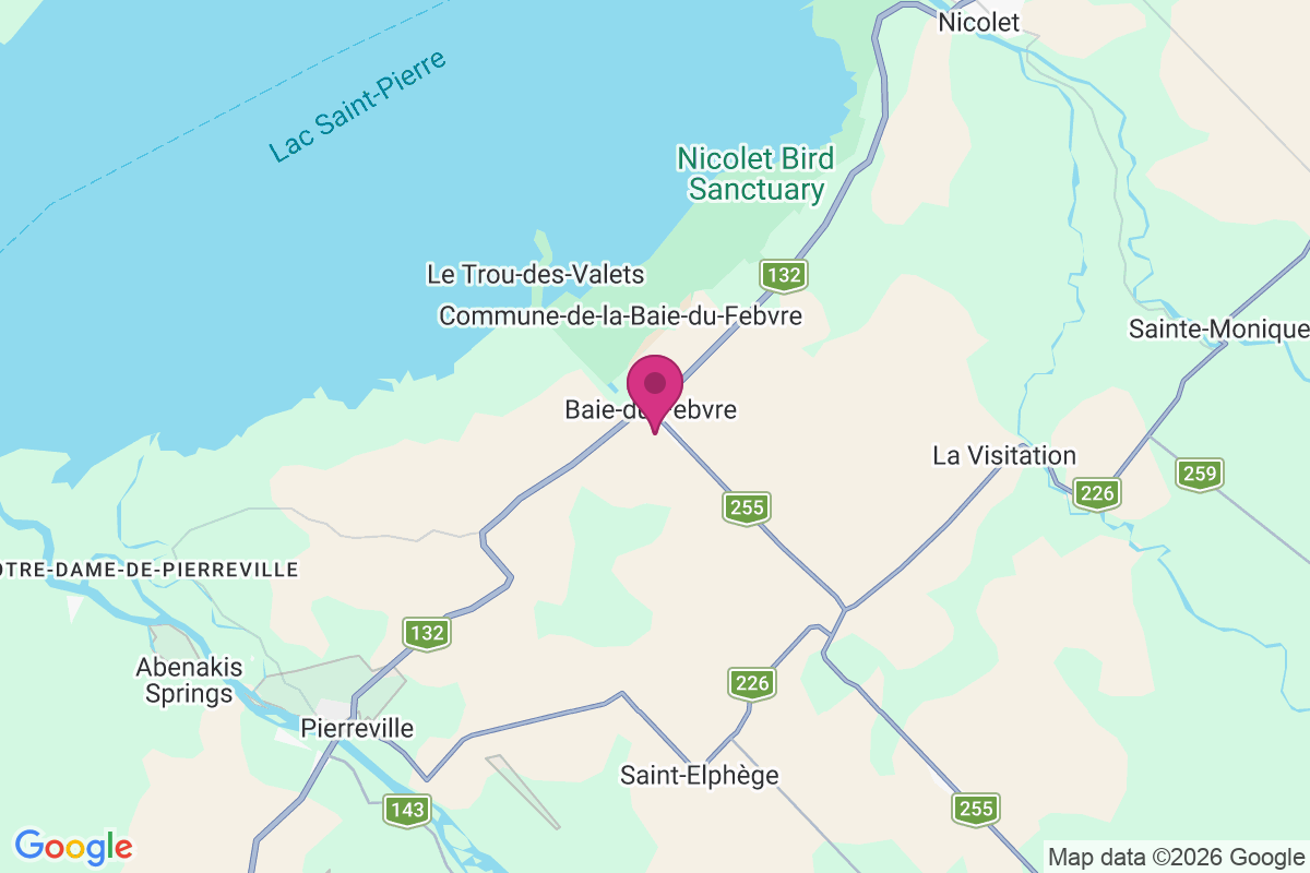 Baie-du-Febvre map