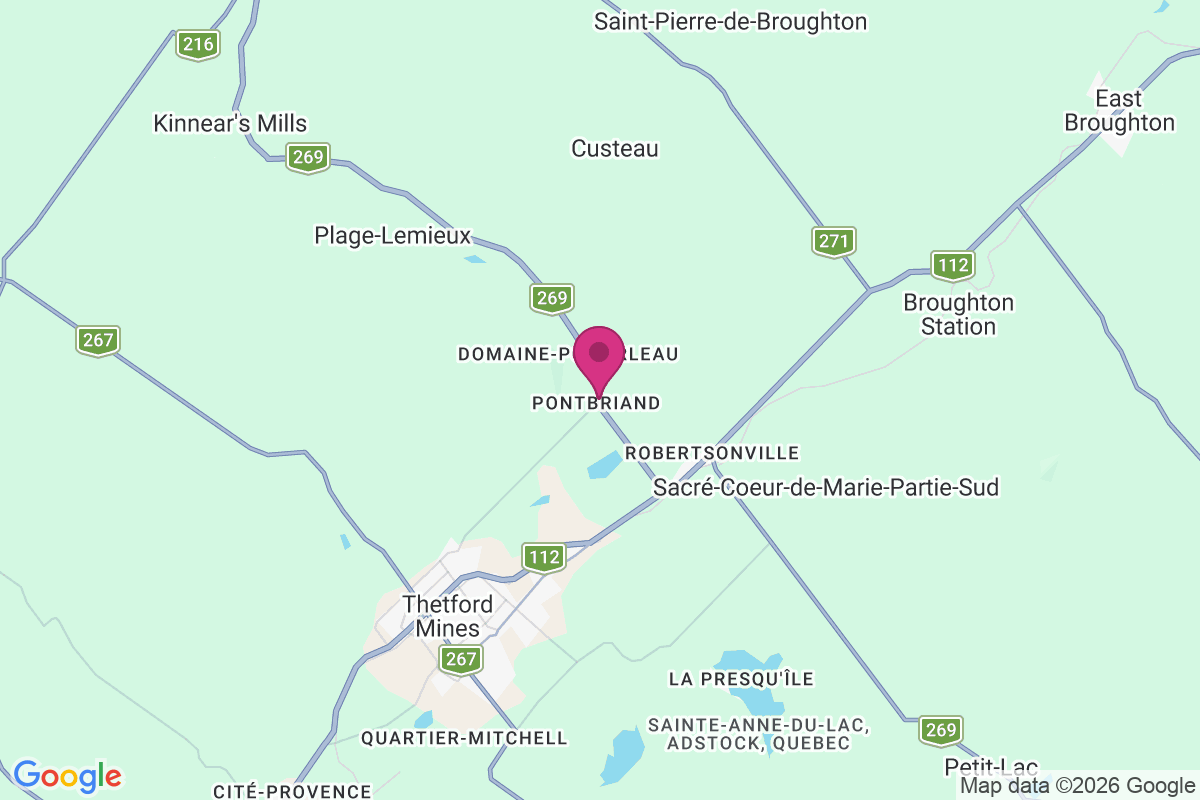 Pontbriand map
