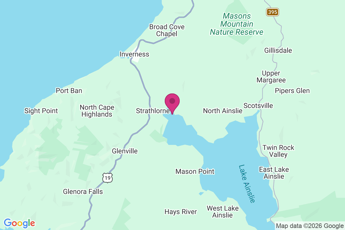 Strathlorne map