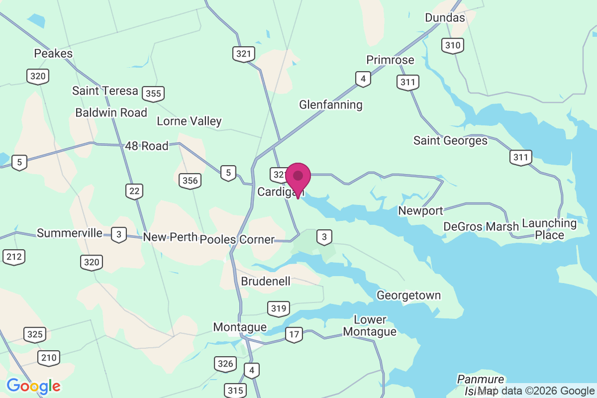 Cardigan map
