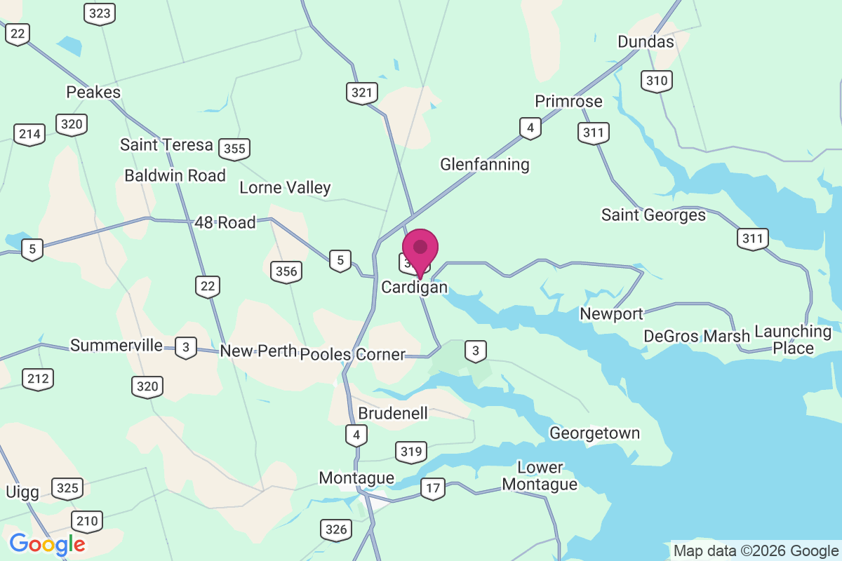 St. Peters Bay map
