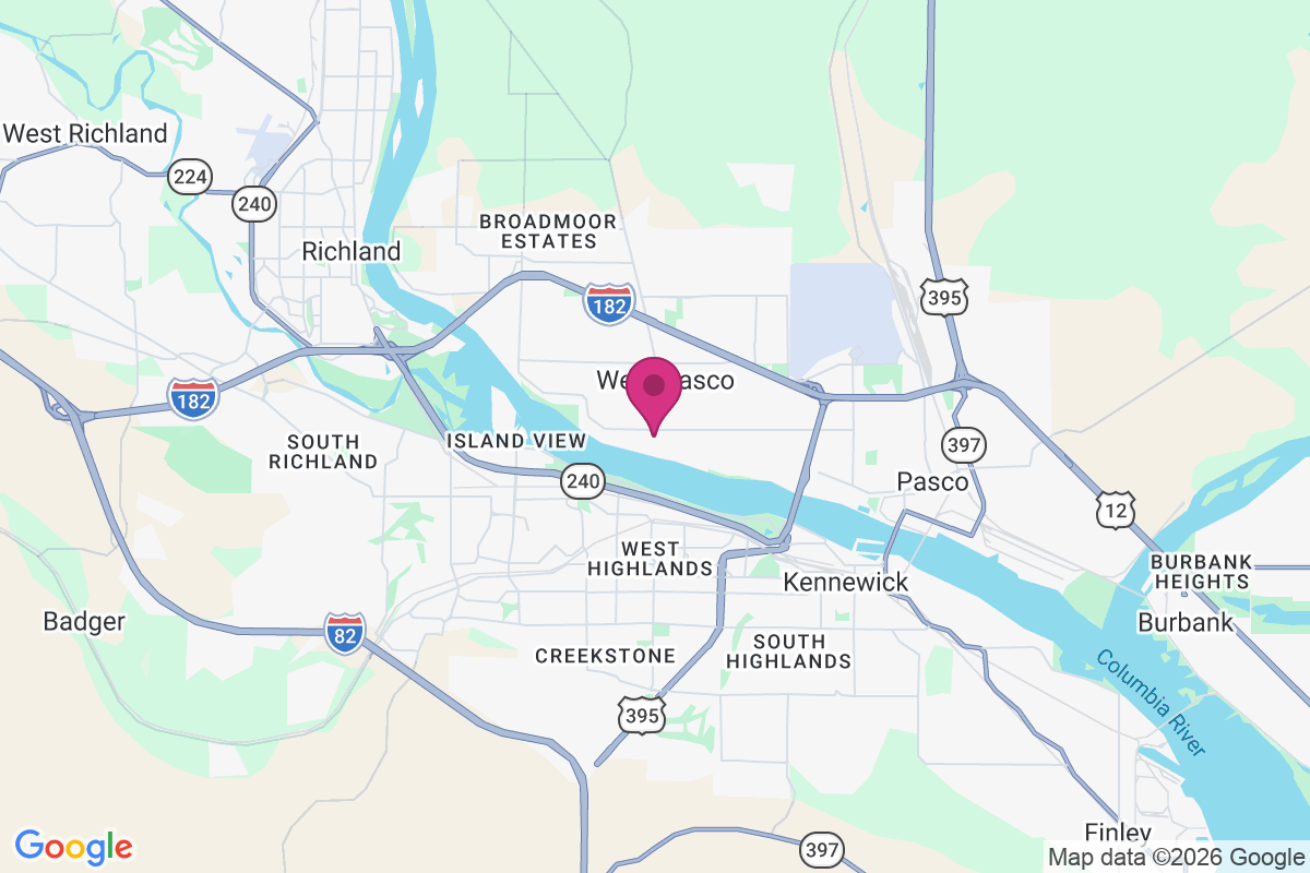 West Pasco map