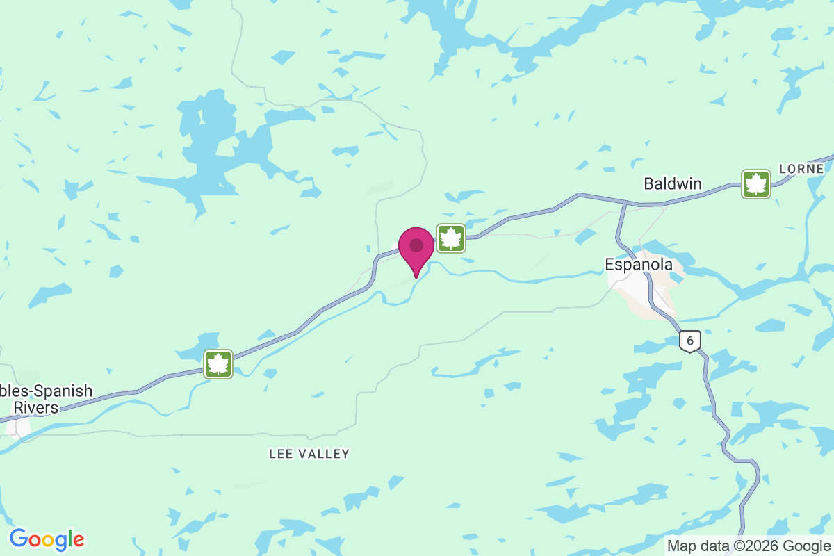 Webbwood map