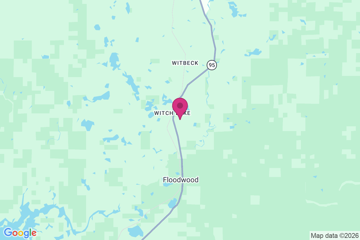 Witch Lake map