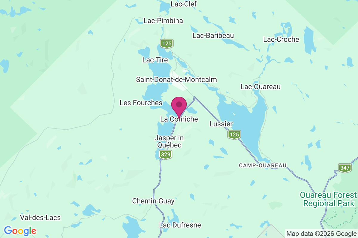 La Corniche map
