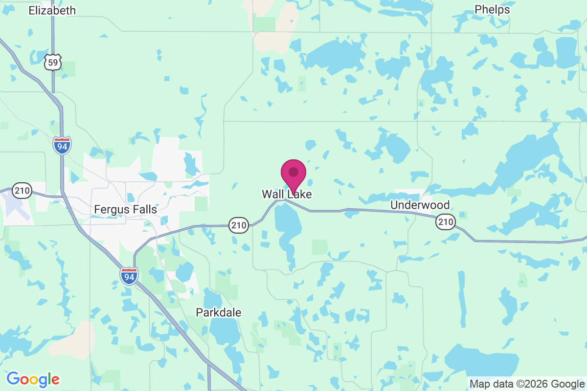 Wall Lake map