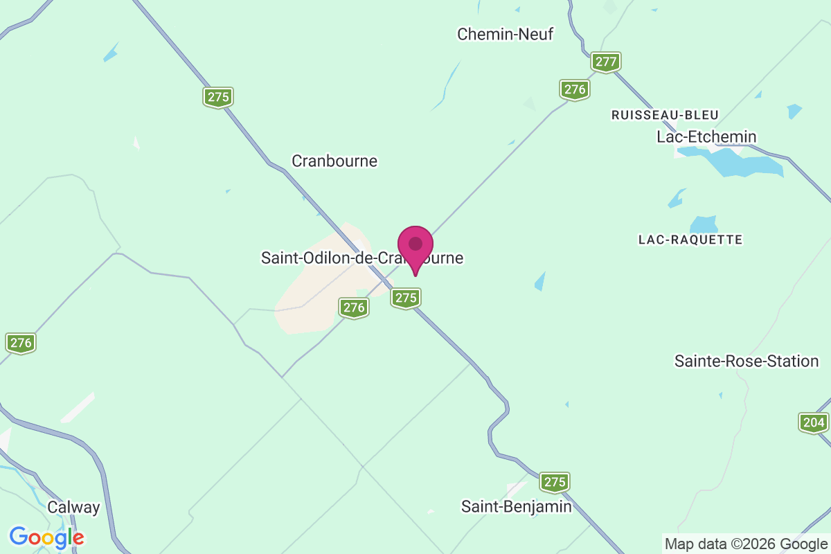 Saint-Odilon-de-Cranbourne map