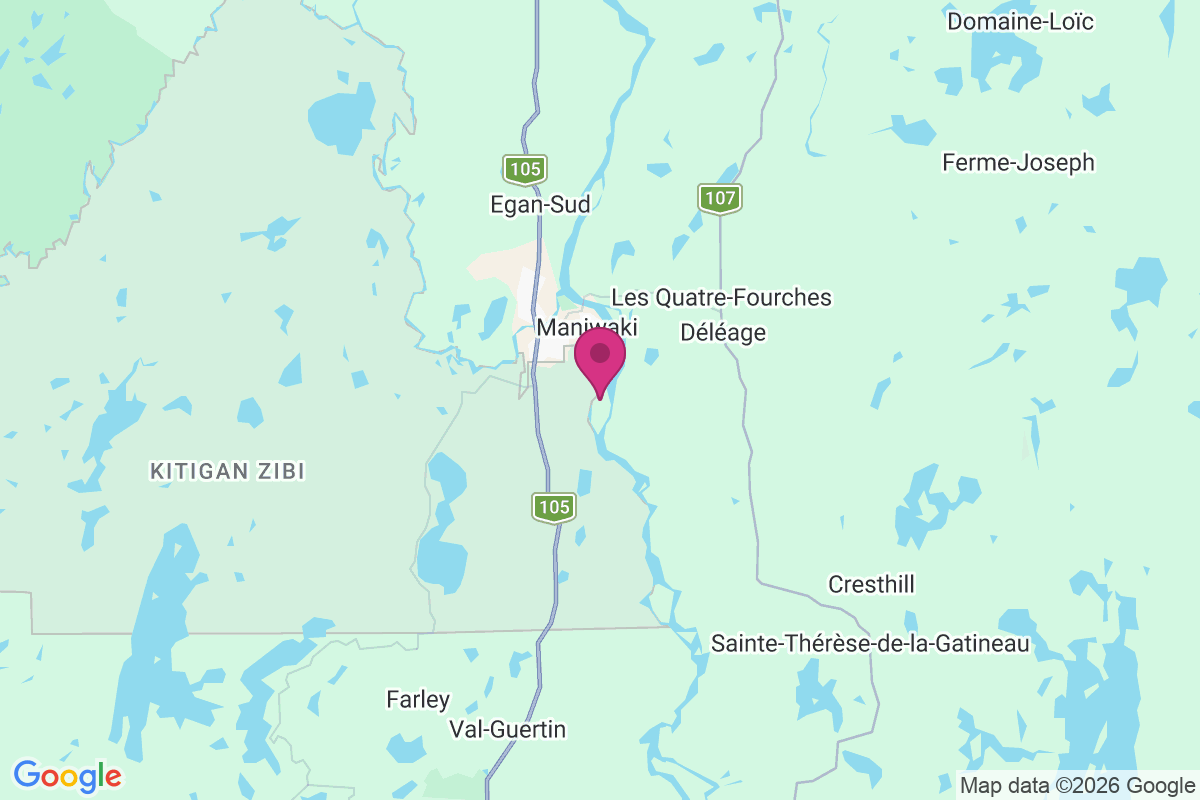 Maniwac map