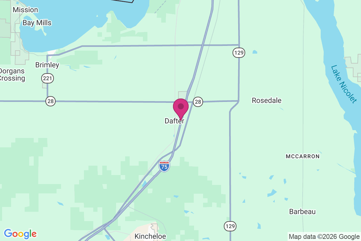 Dafter map