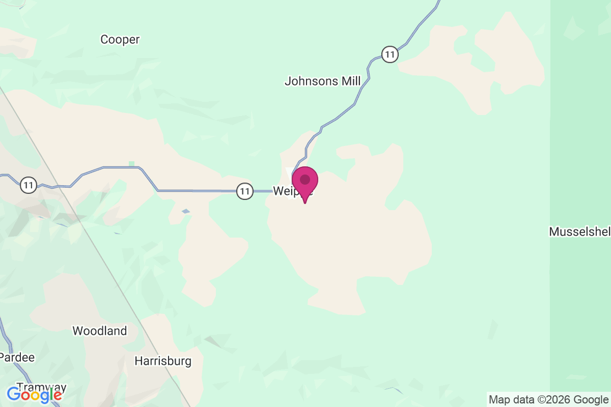 Weippe map