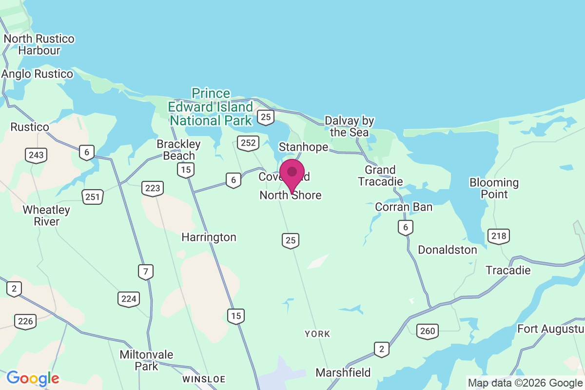 Covehead map