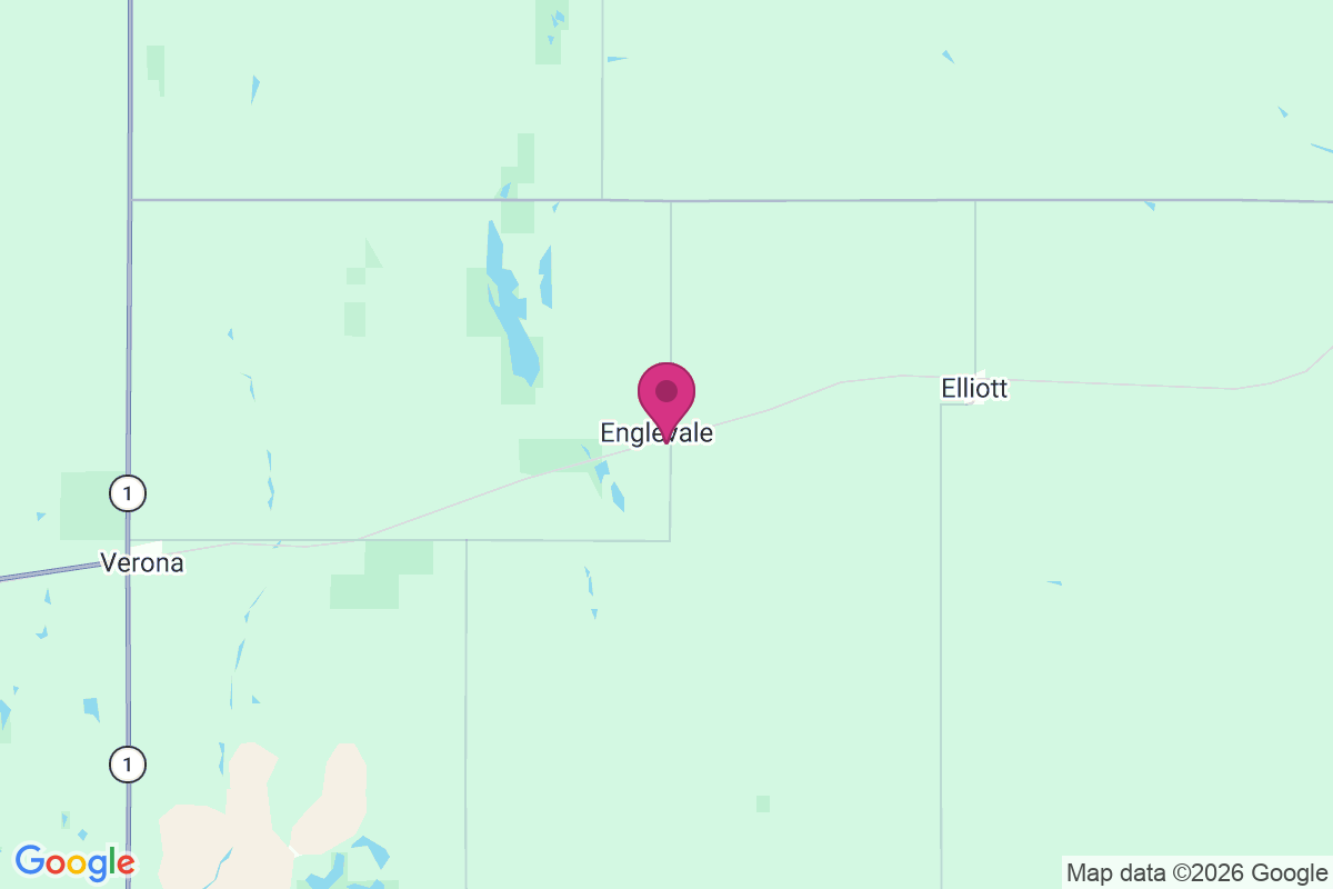 Englevale map