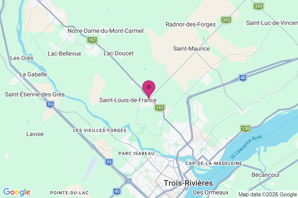 Saint-Louis-de-France map