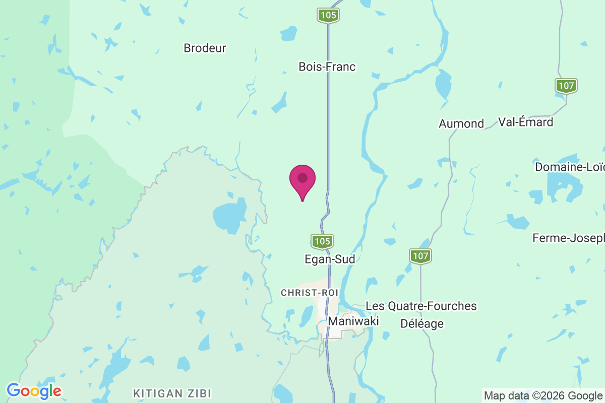 Egan-Sud map