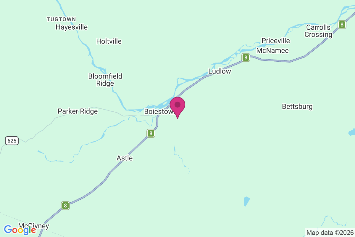 Boiestown map