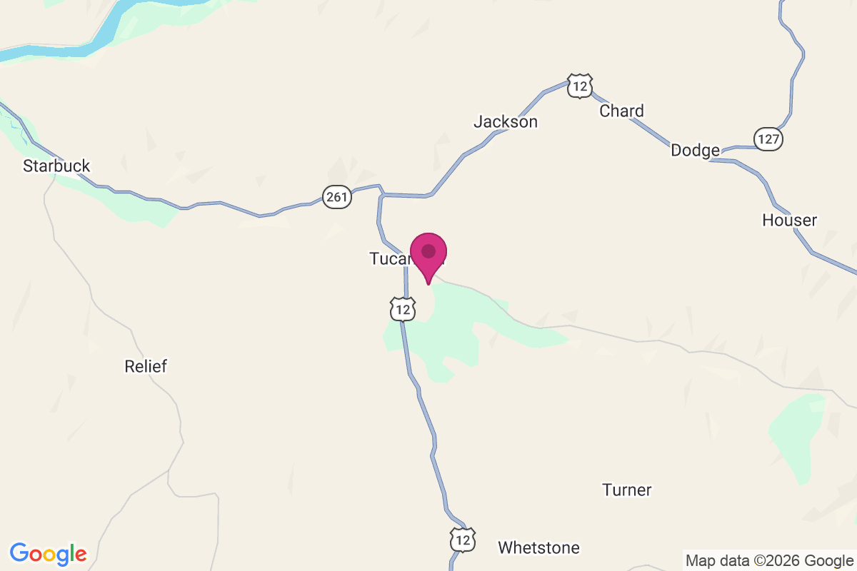 Tucannon map