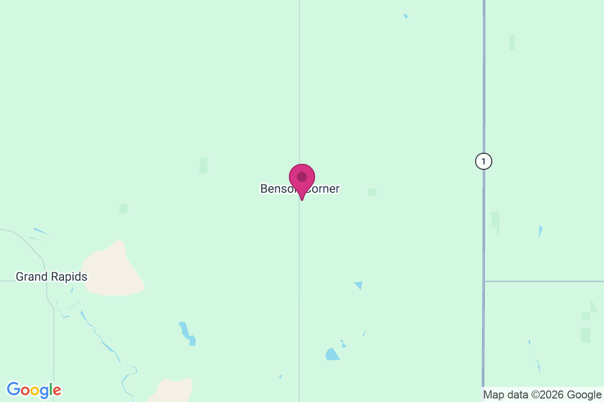 Benson Corner map