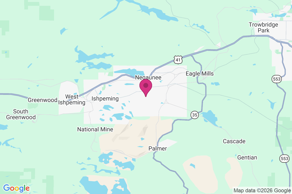 Negaunee map
